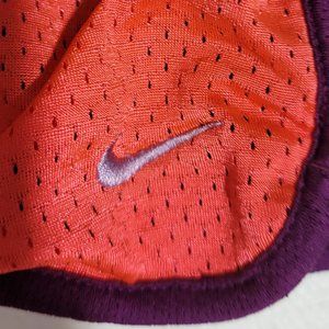 Nike Dri fit Coral and Purple Running Shorts Size Small